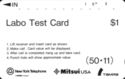 Labo Test Card 1$ (New York Telephone)