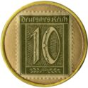 10 Pfennig (Zimmermann'sche Brauerei)