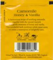 Camomile Honey & Vanilla, fs ®, bs "Open Here" left, N2