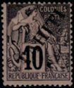 Type Alphée Dubois overprint