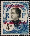 Annamite Woman overprinted