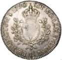 1 Ecu (Louis XVI - H - La Rochelle)