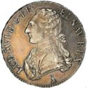 1 Ecu (Louis XVI - T - Nantes)
