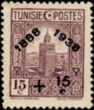 Stamp 1931-33 overprinted 1888-1938 and surcharged