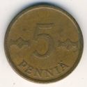 5 Penniä