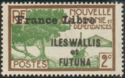 Mangrove Bay's Point overprint "France Libre"