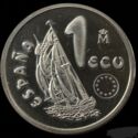 1 Ecu (Homage to the Spanish Navy)
