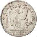 1 Ecu (Louis XVI. Genius - M - Toulouse)