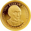 10 Dollars (1st German Chancellor Konrad Adenauer)