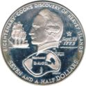 7½ Dollars (200th Anniversary of the discovery of the Hervey islands)