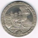 1 Crown (Discovery of America - Locomotive, John Casement)