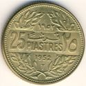 25 Piastres (☤ - Small date)