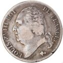 1 Franc (Louis XVIII - I - Limoges)