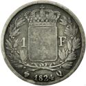1 Franc (Louis XVIII - Q - Perpignan)