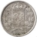 1 Franc (Louis XVIII - W - Lille)