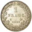 1 Franc (Louis Philippe I - K - Bordeaux)