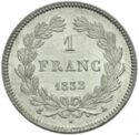1 Franc (Louis Philippe I - Laureate - A - Paris)