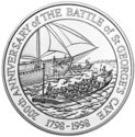 10 Dollars (200th Ann. of the Battle of St. George's Caye)