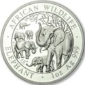 100 Shillings (Elephant Herd)