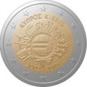 2 Euro (10 Years of Euro Banknotes and Coins)