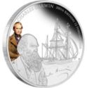 1 Dollar (200th Birthday anniversary English naturalist Charles Darwin)