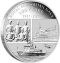 1 Dollar (100 Years of the Royal Australian Navy)