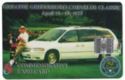 G.Greensboro Chrysler Classic Chip Card: White MiniVan & Gol
