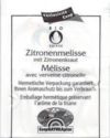Zitronenmelisse mit Zitronenkraut, exclusivité Coop naturapl