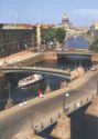 Saint-Petersburg. Panoramic view of Moika river
