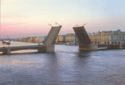 Saint-Petersburg. Palace Bridge
