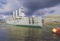 Saint-Petersburg. The cruiser Aurora