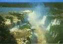 Iguazu Falls. Panoramic view of the dalls