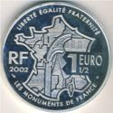 1½ Euro (Le mont St. Michel)