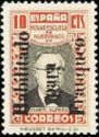 Marti Alpera (1875-1946), overprinted (Habilitado)