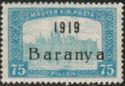 Black overprint: '1919 Baranya'
