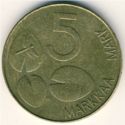 5 Markkaa 