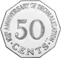 50 Cents (10th Anniversary of Decimalization)