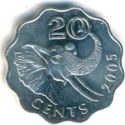 20 Cents (Small Bust)