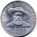 50 Schilling (150th Anniversary - liberation of Tyrol)
