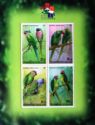 Local Parrots: Intl. Stamp Exhib. Hong Kong 2001