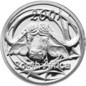 10 Cents (Wildlife - Power - Water Buffalo)