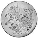 20 Cents (President Charles Swart - English legend)