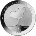 10 Euro (100th Anniv. of the birth of Eero Saarinen)