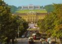 Vienna. View of the Schönbrunn Castle and Gloriette