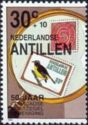 Magnifying Glass, stamp on stamp, oriole