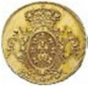 2 Escudos (1/2 Peça - 3200 Réis)