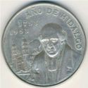 5 Pesos (200 yrs. Hidalgos birth)