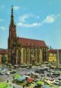 Würzburg. Marktplatz mit Marienkapelle