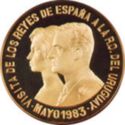 20,000 Nuevos Pesos (Visit of King and Queen of Spain)