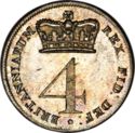 4 Pence (George III – Laureate Head)